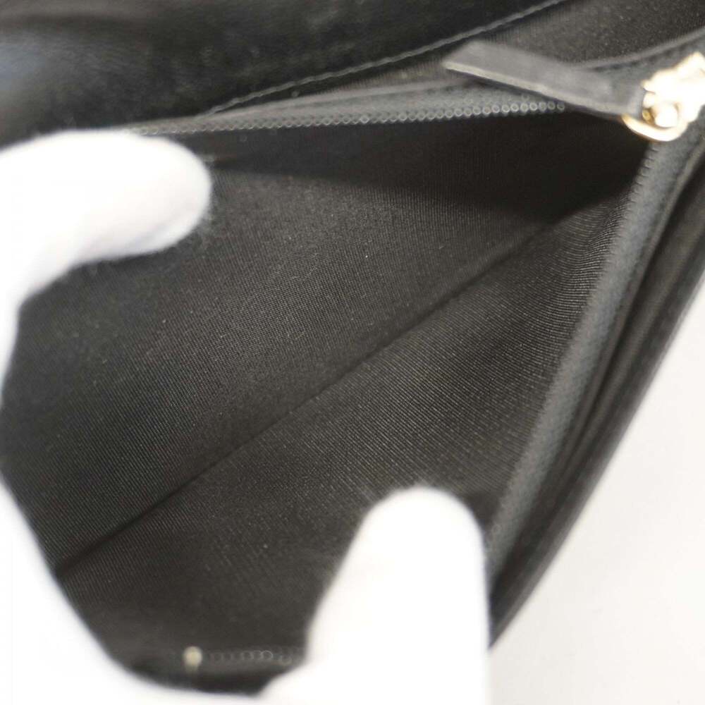 CHANEL Black Lambskin Leather Wallet - Picture 12 of 14